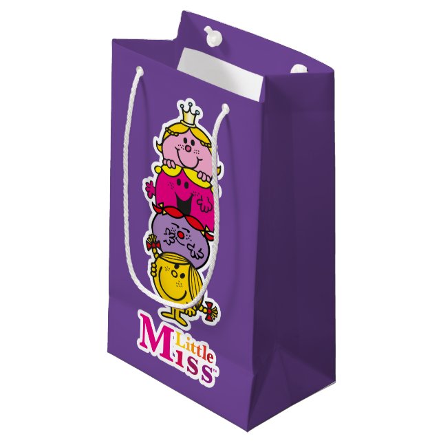 Little Miss Standing Tall Small Gift Bag (Front Angled)