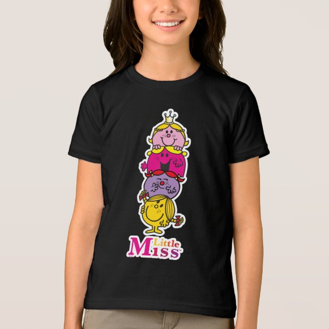 Little Miss Standing Tall Tri-Blend Shirt (Front)