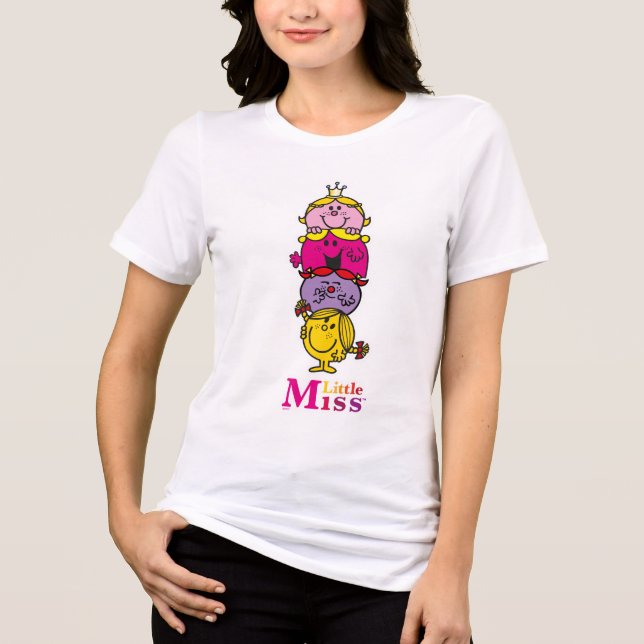Little Miss Standing Tall Tri-Blend Shirt (Front)