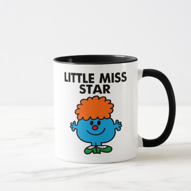 Little Miss Star | Black Lettering Mug (Right)