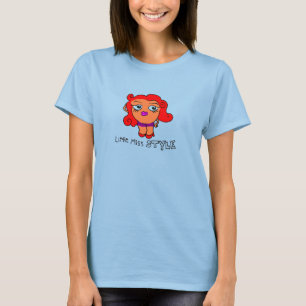 LITTLE MISS STYLE (Redhead) Burnout T-Shirt