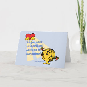 Little Miss Sunshine All You Need Is… Card