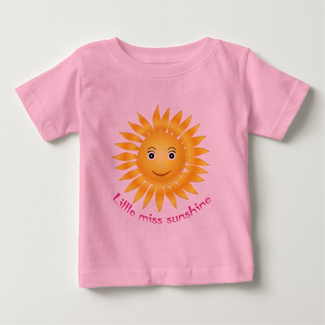 Little miss sunshine baby T-Shirt (Front)