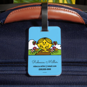 Little Miss Sunshine Back To Nature Luggage Tag