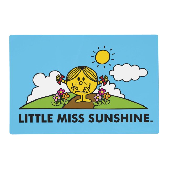 Little Miss Sunshine | Back To Nature Placemat (Front)
