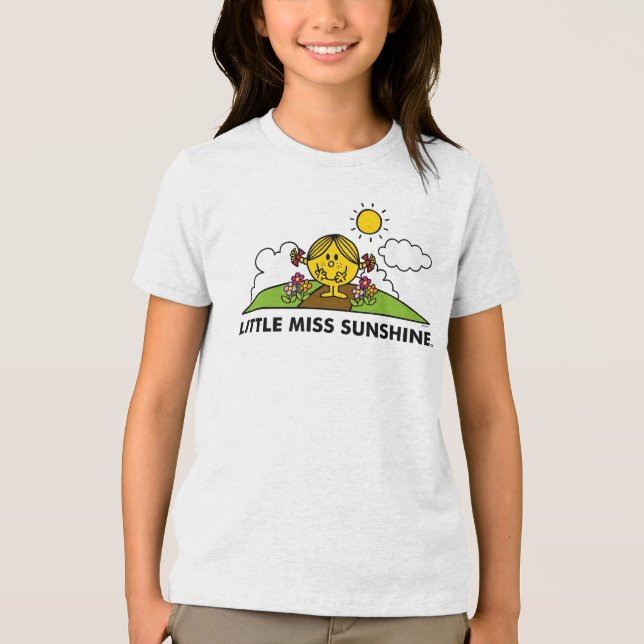Little Miss Sunshine | Back To Nature Tri-Blend Shirt (Front)