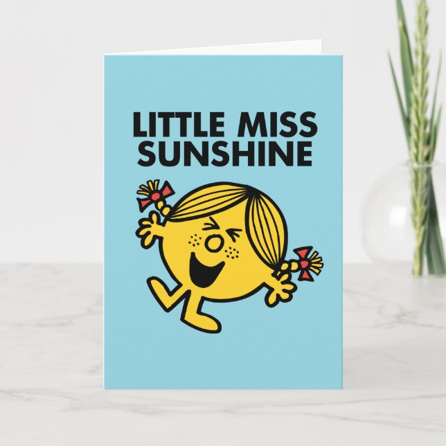 Little Miss Sunshine Card (Front)