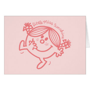 Little Miss Sunshine Coral Cards