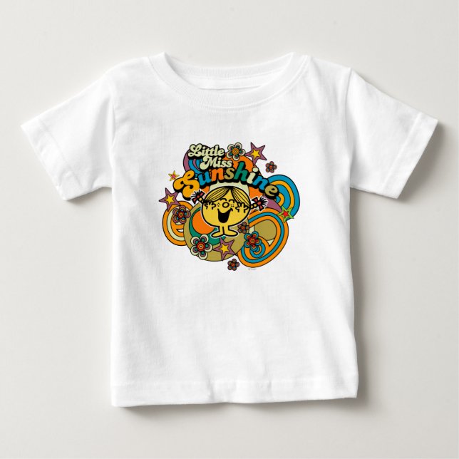 Little Miss Sunshine | Floral Delight Baby T-Shirt (Front)