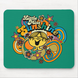 Little Miss Sunshine Floral Delight Mouse Pad