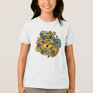 Little Miss Sunshine Floral Delight Tri-Blend Shirt
