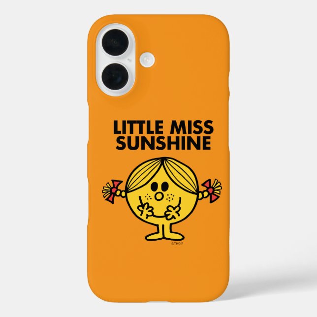 Little Miss Sunshine | Funny & Freckled Case-Mate iPhone Case (Back)
