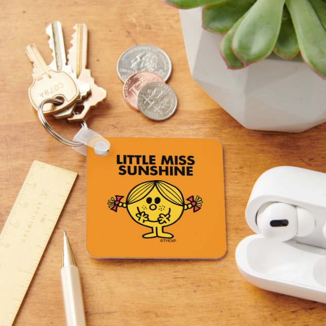 Little Miss Sunshine | Funny & Freckled Keychain (Desk)