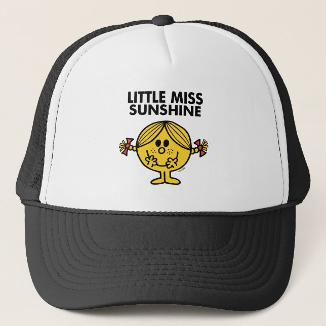 Little Miss Sunshine | Funny & Freckled Trucker Hat (Front)