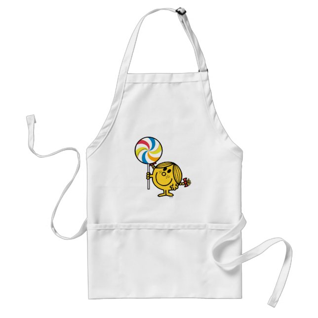 Little Miss Sunshine | Giant Lollipop Adult Apron (Front)