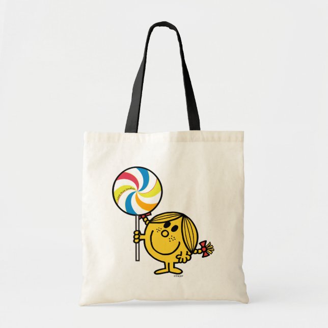 Little Miss Sunshine | Giant Lollipop Tote Bag (Front)