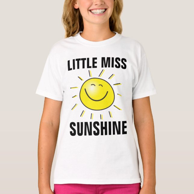 LITTLE MISS SUNSHINE GIRLS T-SHIRTS (Front)