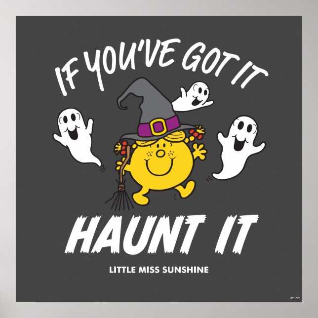 Little Miss Sunshine Haunt It Halloween Poster (Front)