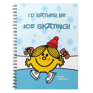 Little Miss Sunshine Ice Skating Notebook
