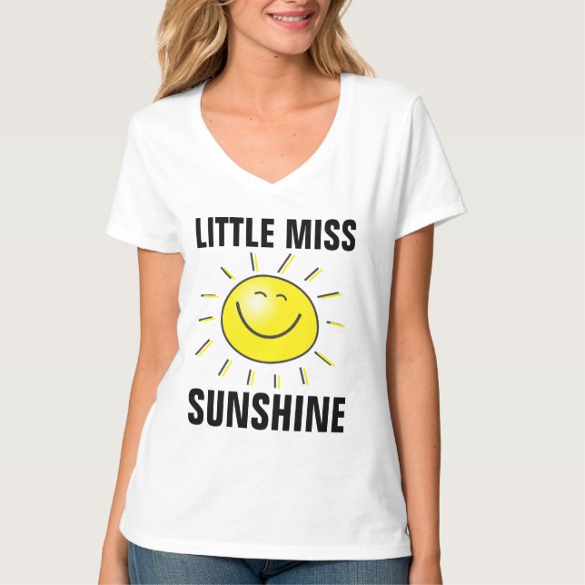 LITTLE MISS SUNSHINE LADIES T-SHIRT (Front)