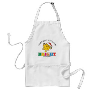 Little Miss Sunshine Making Spirits Bright Adult Apron
