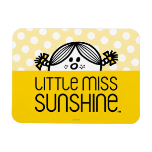 Little Miss Sunshine Peeking Magnet