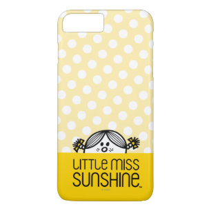 Little Miss Sunshine Peeking Over Name iPhone 8 Plus/7 Plus Case
