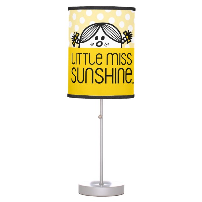 Little Miss Sunshine Peeking Table Lamp (Front)