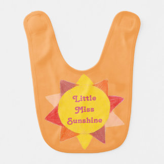 Little Miss Sunshine personalized bib 2