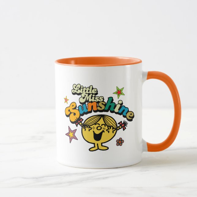 Little Miss Sunshine | Stars & Flowers Mug (Right)