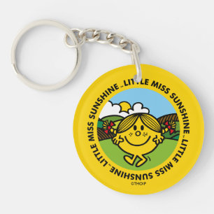 Little Miss Sunshine   Sunshine Circle Keychain