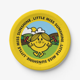 Little Miss Sunshine | Sunshine Circle Paper Plates