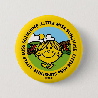Little Miss Sunshine | Sunshine Circle Pinback Button
