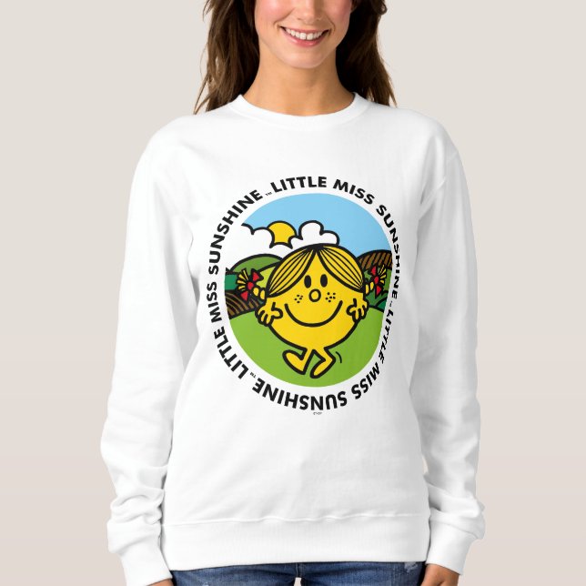 Little Miss Sunshine | Sunshine Circle Sweatshirt (Front)
