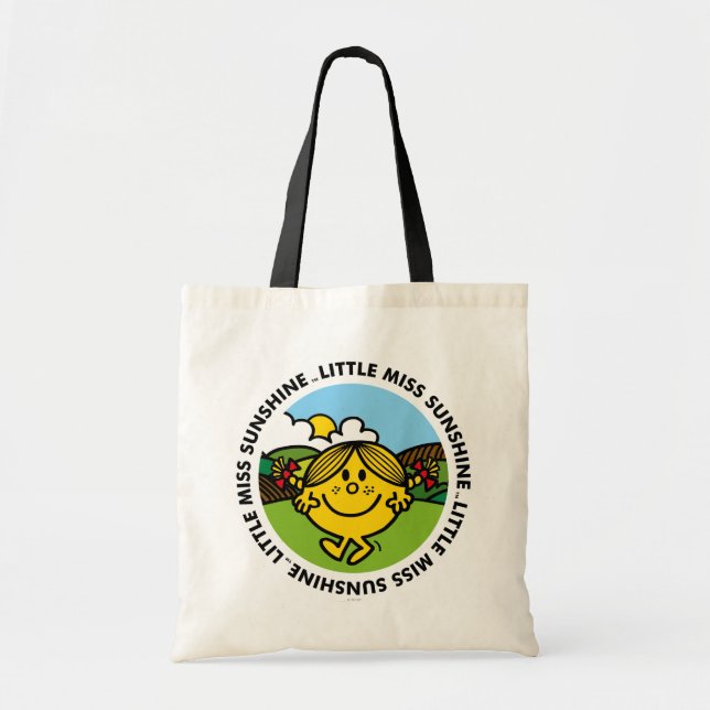 Little Miss Sunshine | Sunshine Circle Tote Bag (Front)