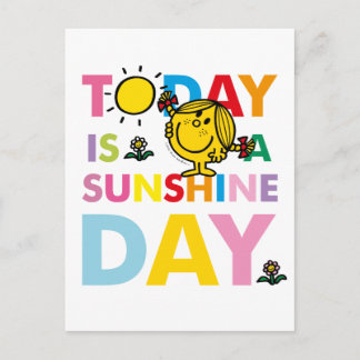 Little Miss Sunshine | Today is a Sunshine Day Postcard