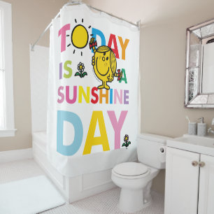 Little Miss Sunshine Today is a Sunshine Day Shower Curtain