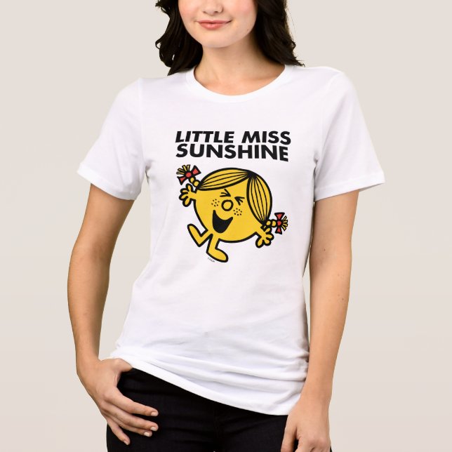 Little Miss Sunshine Tri-Blend Shirt (Front)
