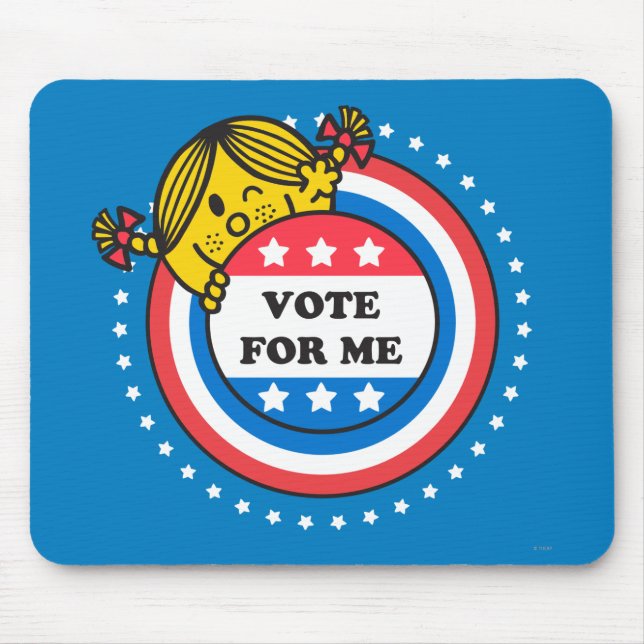 Little Miss Sunshine "Vote for Me" Mouse Pad (Front)