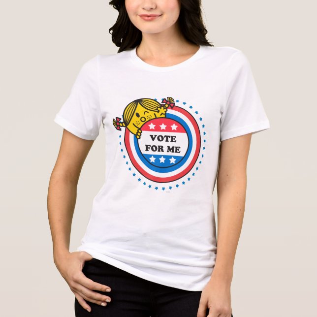 Little Miss Sunshine "Vote for Me" Tri-Blend Shirt (Front)