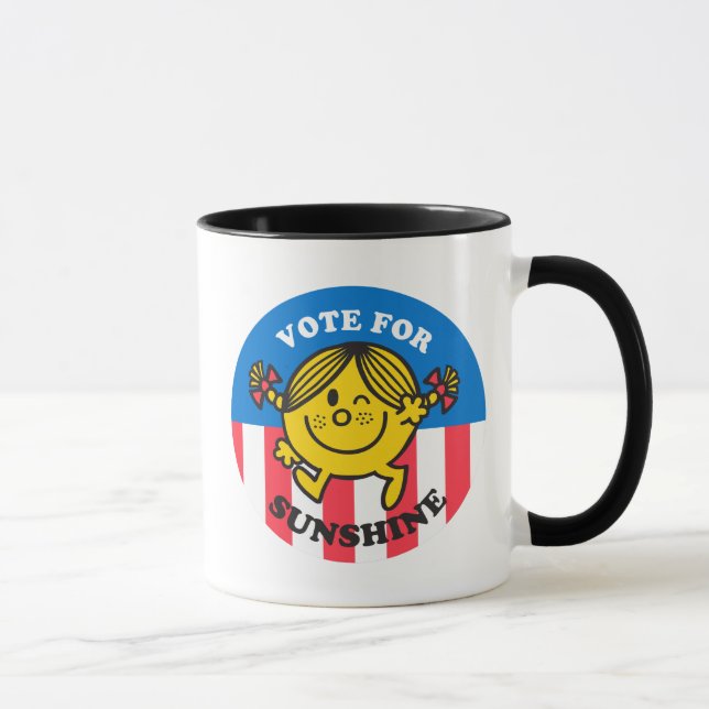Little Miss Sunshine "Vote for Sunshine" Mug (Right)