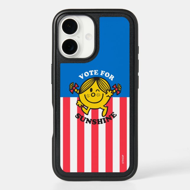 Little Miss Sunshine "Vote for Sunshine" Otterbox iPhone Case (Back)