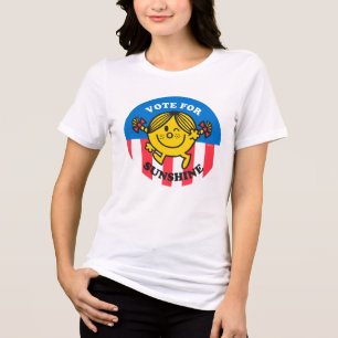 Little Miss Sunshine "Vote for Sunshine" Tri-Blend Shirt