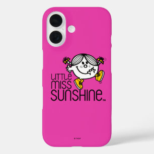 Little Miss Sunshine Walking On Name Graphic iPhone 16 Case