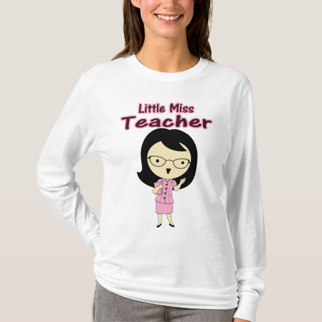 Little Miss Teacher T-Shirt (Front)