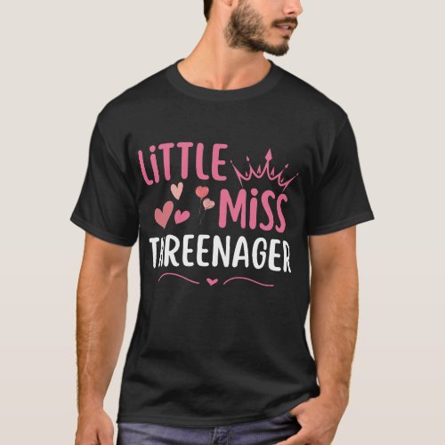 little miss threenager T_Shirt