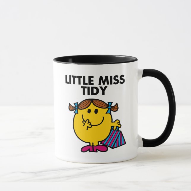 Little Miss Tidy | Black Lettering Mug (Right)