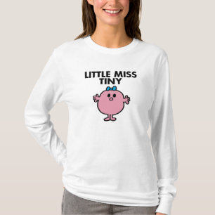 Little Miss Tiny   Black Lettering T-Shirt