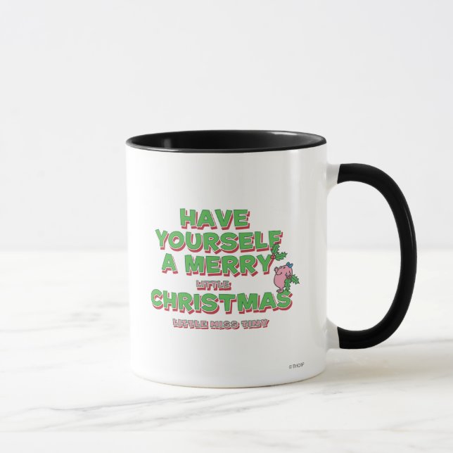 Little Miss Tiny Christmas Mug (Right)