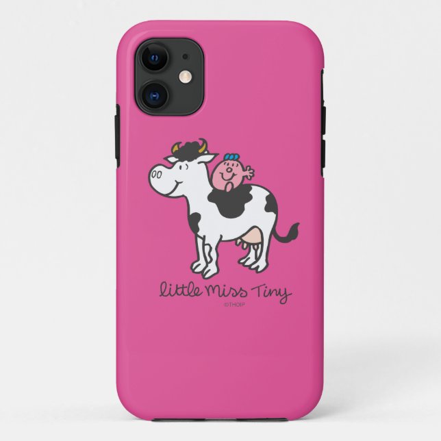Little Miss Tiny | Cow Riding Case-Mate iPhone Case (Back)
